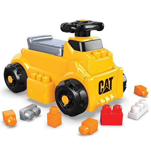 MEGA Bloks Cat Build 'N Play Ride-On Building Set, Ages 1-3 Years