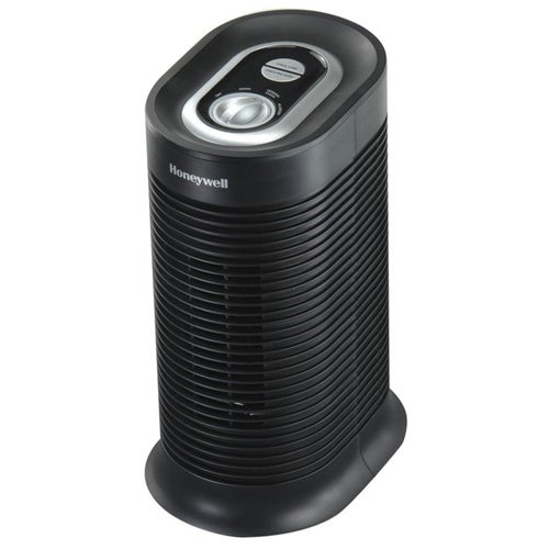 Allergen Plus Compact Tower True HEPA Air Purifier, Black
