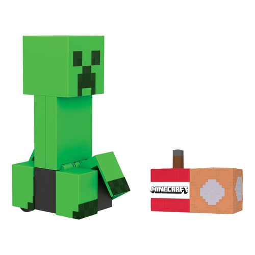 Minecraft Remote Control Exploding Creeper, Ages 6+ Years