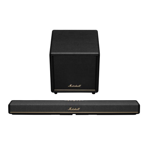 Heston 120 Soundbar w/ Sub 200 Wireless Subwoofer, Black