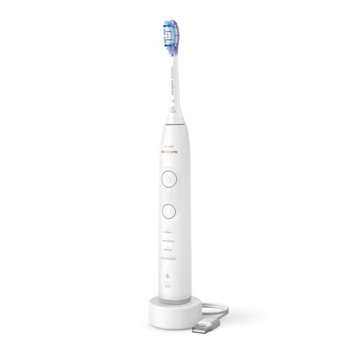 Series 7100 Electric Rechargeable Toothbrush, White