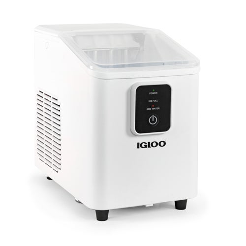26lb Portable Automatic Countertop Ice Machine White