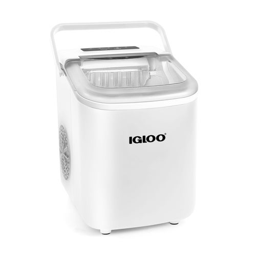 26lb Portable Automatic Countertop Ice Machine, White