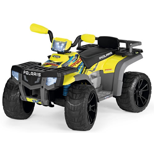 Polaris Sportsman Pro Citrus 24V Ride-On, Yellow