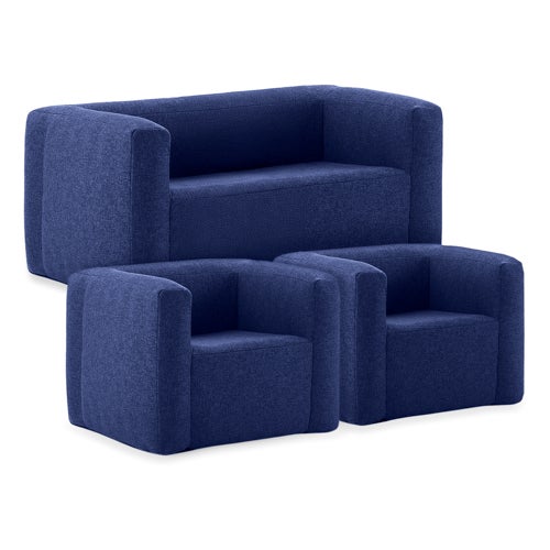 4pc Inflatable Furniture Set, Navy