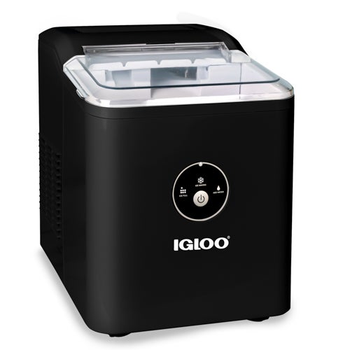 30lb Countertop Nugget Ice Maker, Black