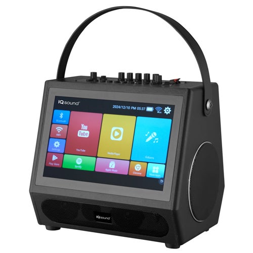 12.1" Touchscreen Karaoke System w/ 2 x 5" Speaker