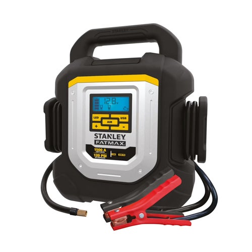 1500 Peak Amp Jump Starter w/ Compressor and USB Power