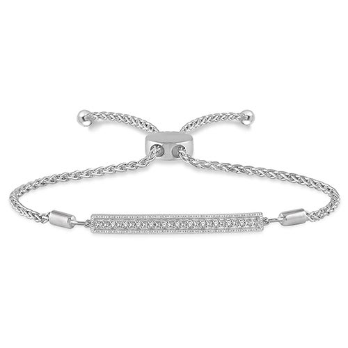 Diamond Bar Bracelet