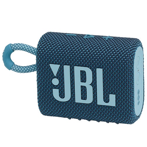 GO 3 Waterproof Portable Bluetooth Speaker, Blue