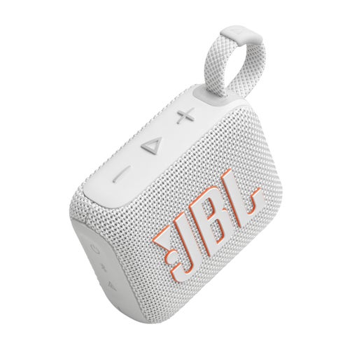 Go 4 Ultra-Portable Bluetooth Speaker, White