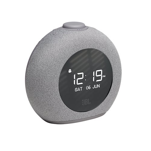 Horizon 2 FM Bluetooth Clock Radio Speaker, Gray | Power Sales