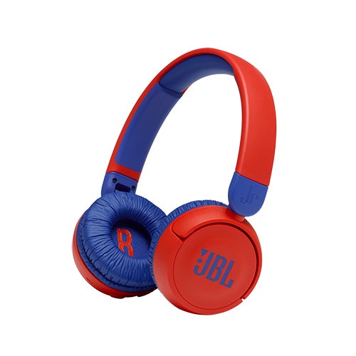JR310BT Kids Wireless Headphones, Red/Blue