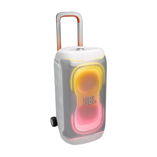 Partybox 330 Portable Party Speaker w/ Light Show, White