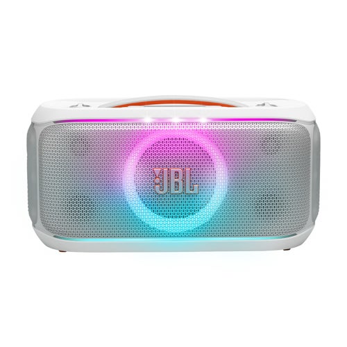 Partybox On the Go 2 Plus Portable Party Speaker, White
