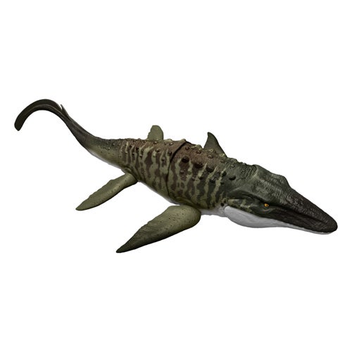 Jurassic World Bite N Blast Mosasaurus Dinosaur Figure, Ages 4+ Years