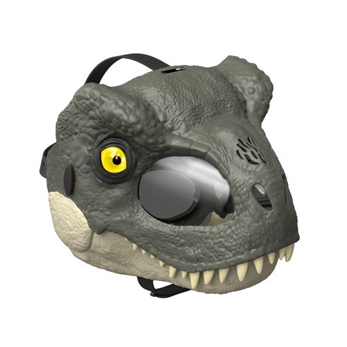 Jurassic World Rebirth T-Rex Rage-N-War Mask, Ages 6+ Years