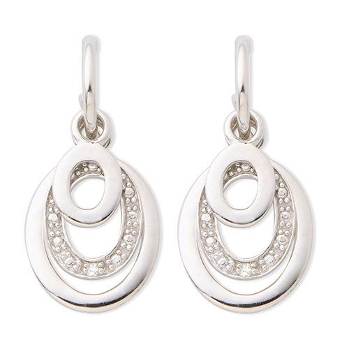Diamond Dangle Earrings Power Sales