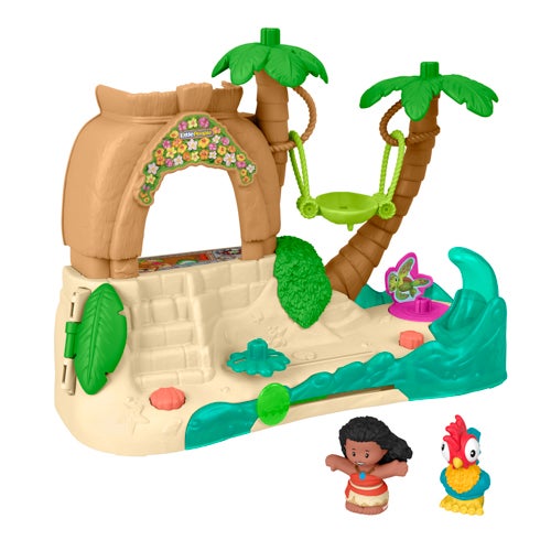 Little People Disney Princess Moana Adventure Village Playset. Ages 1-5 Years