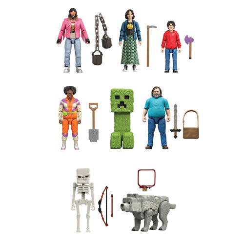 Minecraft Ultimate Movie Set w/ Action Figures, Ages 6+ Years