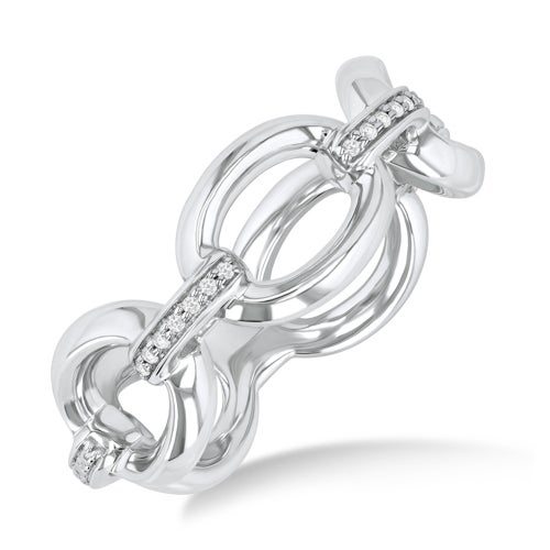 Oval D-Link Ring, Size 7