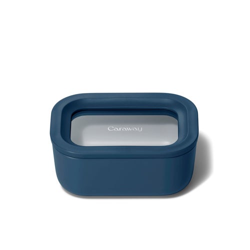 Mini Rectangle Container w/ Lid, Navy
