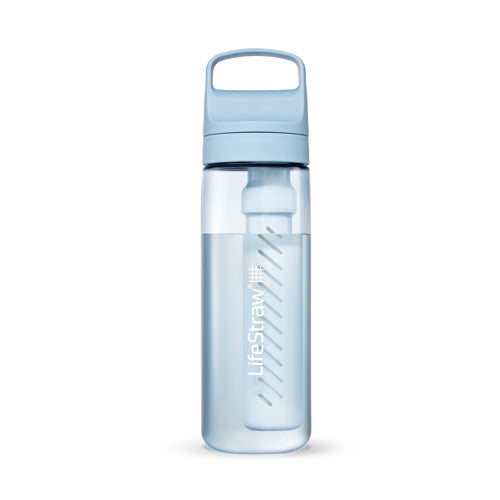 Lifestraw Go 22oz Filtered Water Bottle, Icelandic Blue