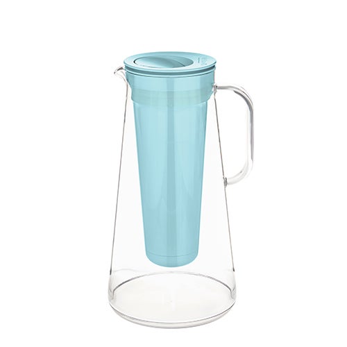 LifeStraw Home 7 Cup Plastic Water Filter Pitcher, Aqua