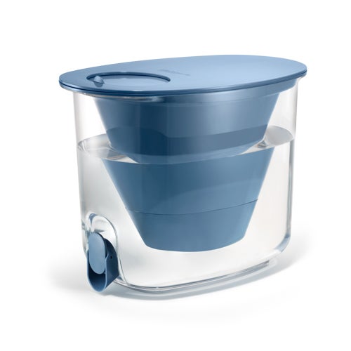LifeStraw Home High-Capacity 35 Cup Dispenser, Stormy Blue