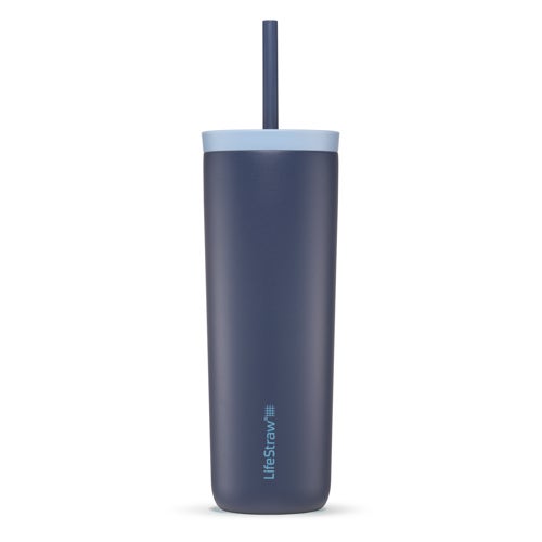 LifeStraw Go Series 18oz Stainless Steel Tumbler, Aegean Sea