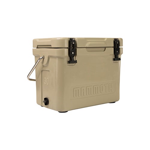 Cruiser 30qt Rotomolded Cooler, Tan