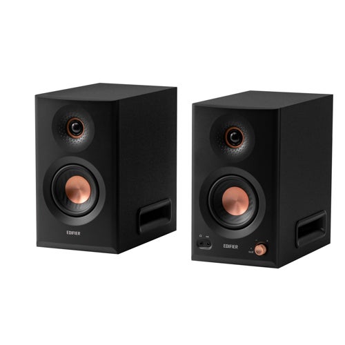 MR5 Tri-Amped Powered Studio Monitor Bluetooth Speakers, Black