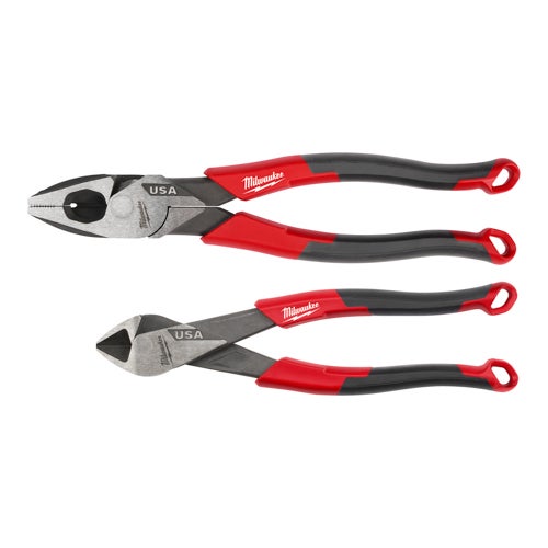2pc Comfort Grip Cutting Pliers Set (USA)