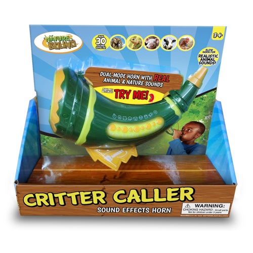Critter Caller Animal Sound Effects Speaker, Ages 3+ Years