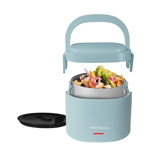 Portable Heated Lunch Box - 20oz, Chambray