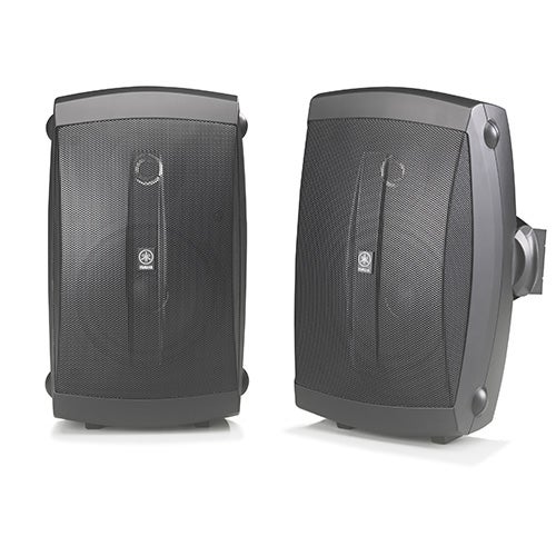 Indoor/Outdoor Speakers, Black