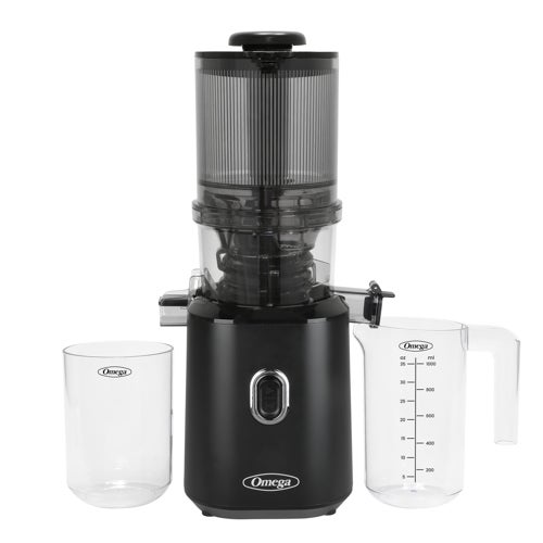 Time Saving Cold Press Batch Juicer, Black