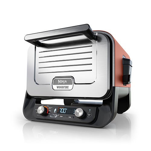 Woodfire 8-in-1 Outdoor Pizza Oven, Red