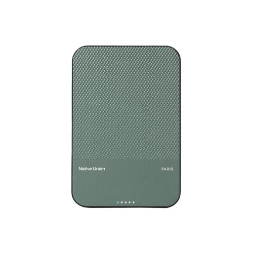 (Re)Classic Magnetic 5000mAh Power Bank, Slate Green