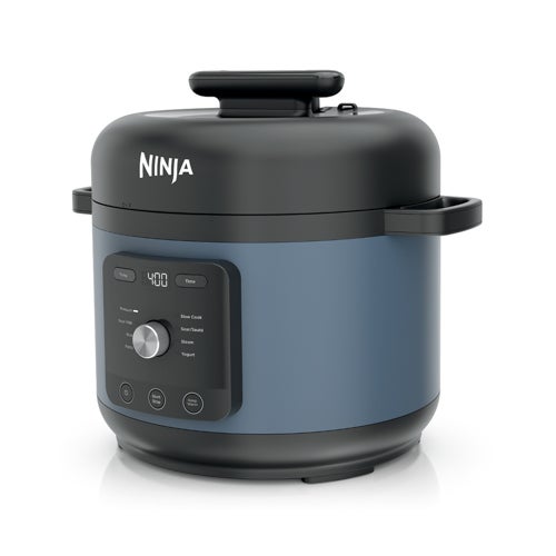 HyperHeat 9-in-1 6.5qt Electric Pressure Cooker w/ SimpliServe, Blue Macaron