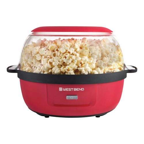 6qt Stir Crazy Popcorn Maker, Red