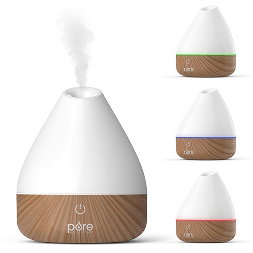 PureSpa Natural Essential Oil Diffuser, White