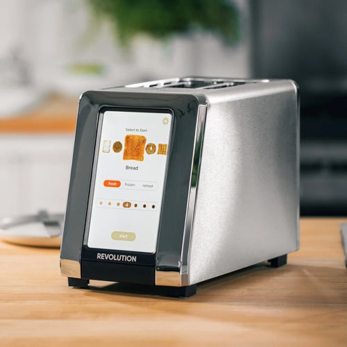 R180 Connect InstaGLO Touchscreen Toaster, Stainless Steel/Chrome
