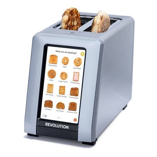 R180  InstaGLO Connect Plus Smart Toaster, Stainless Steel