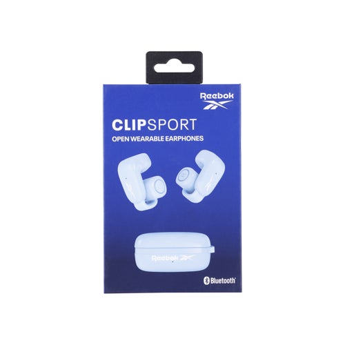 Clip Sport Open Wearable Earphones, Light Blue