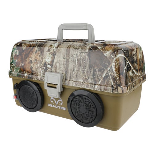 Realtree TackleBox w/ Built-in Speaker
