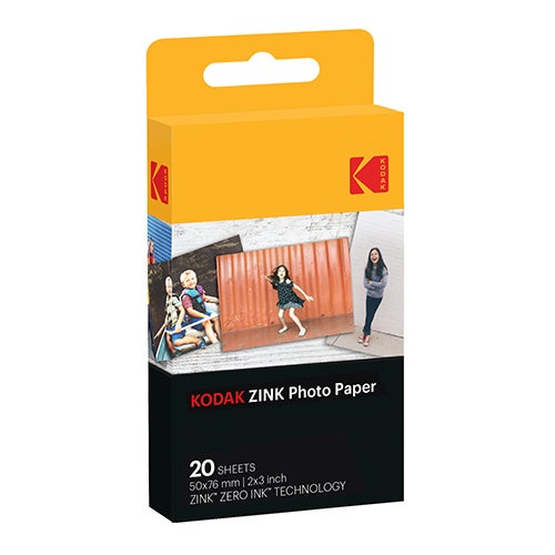 20Sheet PRINTOMATIC ZINK Zero Ink 2" x 3" Photo Paper Power Sales