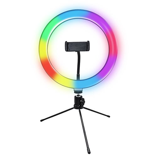 Amazon.com : GVM Ring Light,Professional dimmable 3200K-5600K LED Round  Light with Light Stand,Circular Diffuser,Smartphone Holder for YouTube  Videos, Cosmetics, Selfies, Photography, Live Broadcast (18