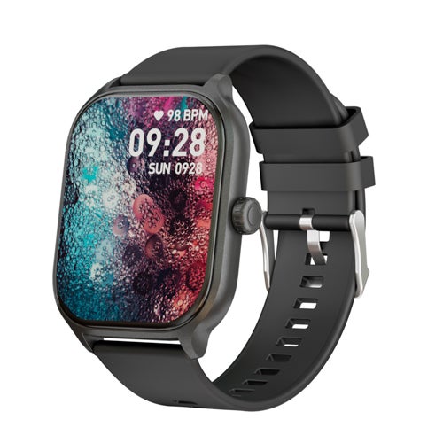 SXW 2" Touchscreen BT Smart Watch W/ Heart Rate Monitor, Black