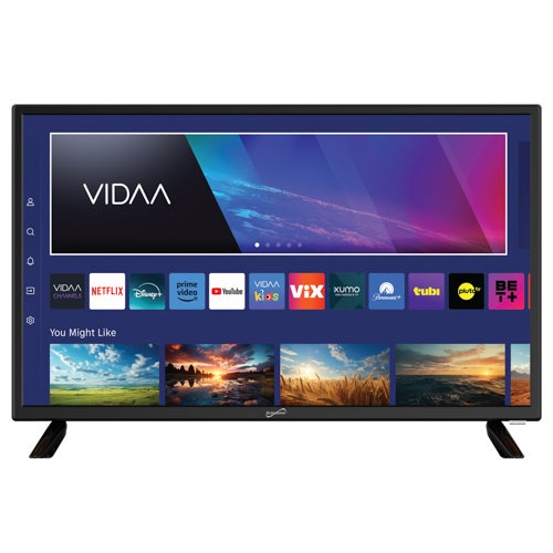 24" VIDAA LED Smart AC/DC TV
